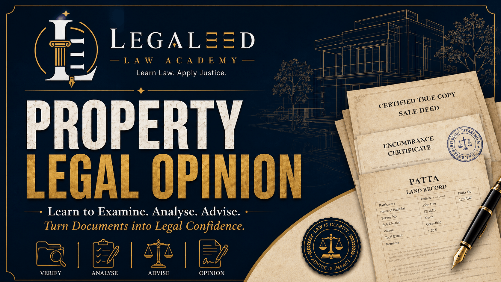 PROPERTY LEGAL OPINION WORKSHOP